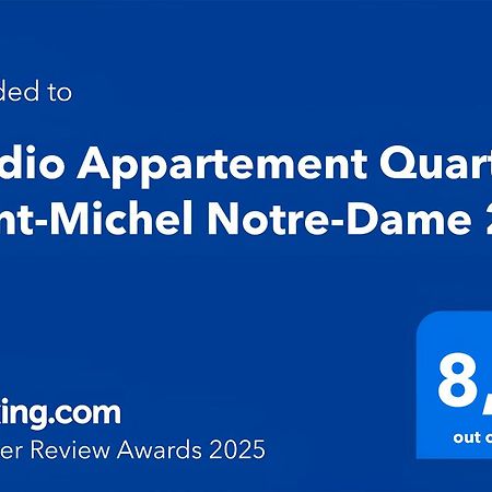 Studio Appartement Quartier Saint-Michel Notre-Dame 2 Free Netflix Paris Eksteriør billede