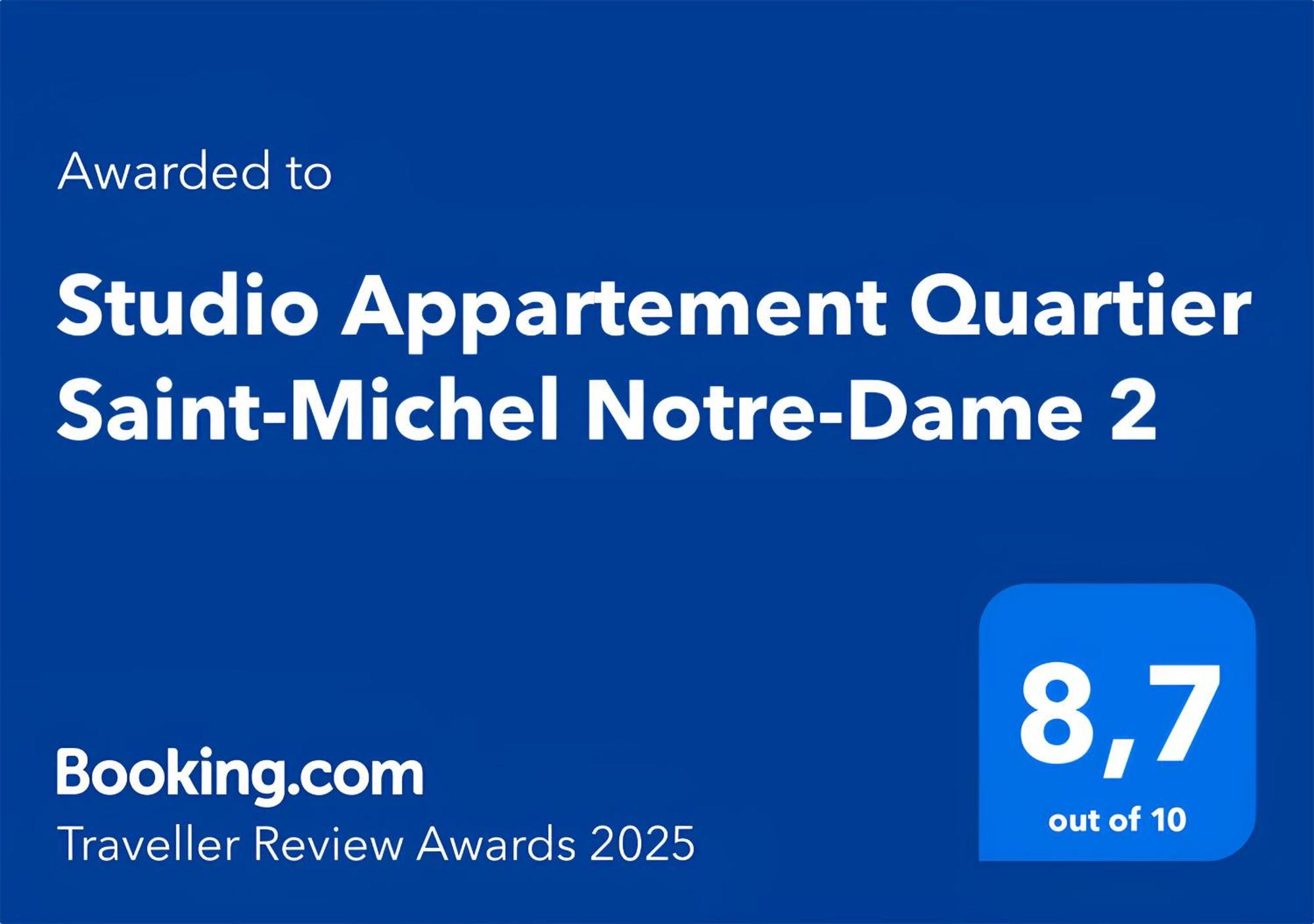 Studio Appartement Quartier Saint-Michel Notre-Dame 2 Free Netflix Paris Eksteriør billede